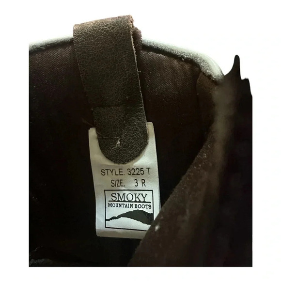 NWOT Smoky Mountain Toddler Autry Pink & Brown Boots Size 3 - Picture 6 of 7